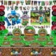 thumbnail image 2 of New Miner Craftings Pixel Game Decoraciones para fiestas de cumpleaños Globos 3D Vajilla Decoraciones para pasteles Suministros para fiestas infantiles Baby Shower, 2 of 5