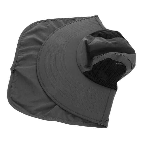 EXHUMKY BERTDOMD Women Dark Grey Wide Brim Sun Protective Bucket Hat UV Protection Foldable for Hiking Fishing Camping Traveling