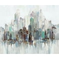 thumbnail image 2 of Pearce, Allison 14x12 Gold Ornate Wood Framed with Double Matting Museum Art Print Titled - City Escape II, 2 of 4