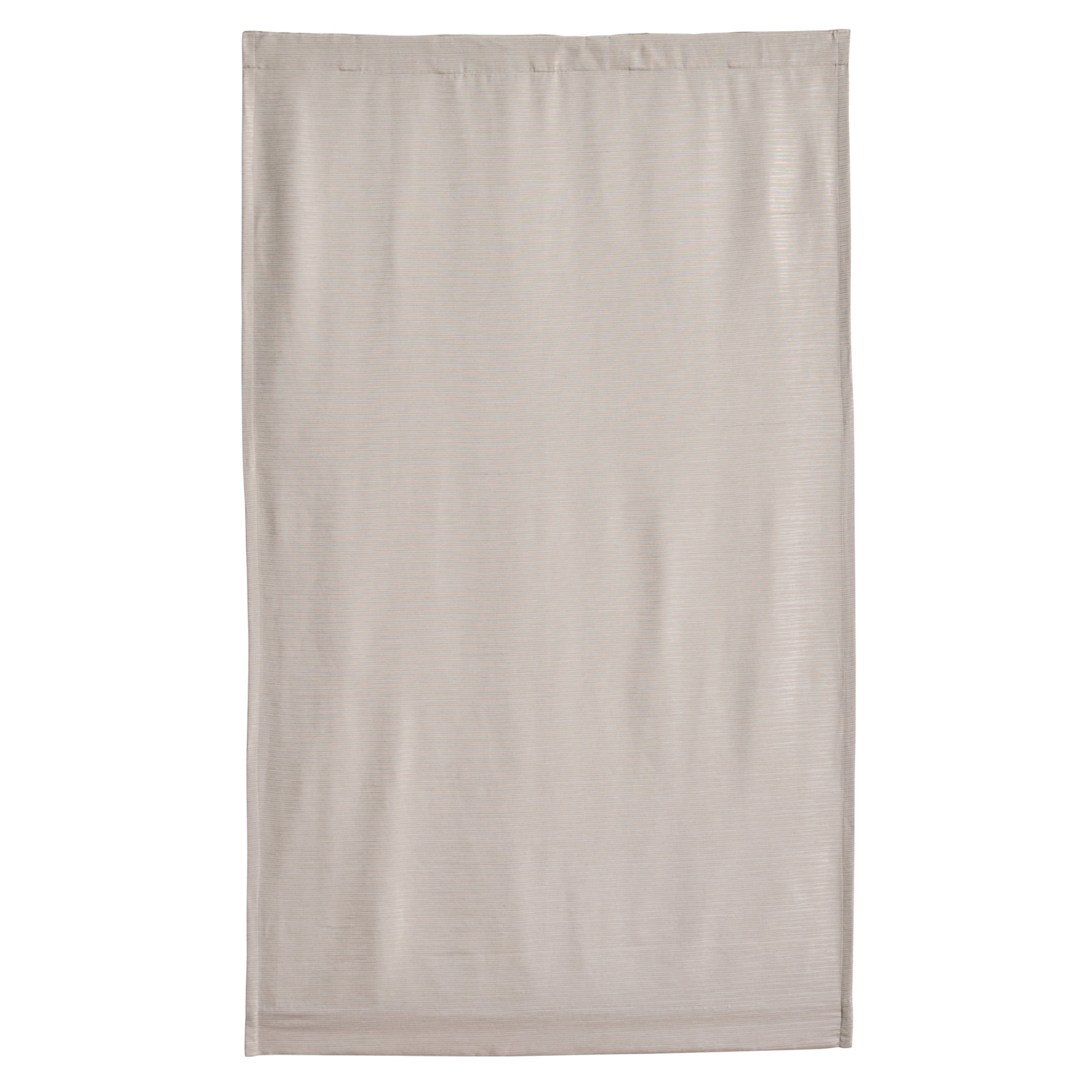 Better Homes & Gardens Striated Luxe Blackout Indoor Curtain Single Panel, Pole Top, Back Tab, Vanilla Dream, Polyester, Recycled Poly 50"W x 84"L, Adult