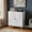 White, variant on Zcargel Storage Cabinet with 2 Doors Adjustable Shelves,Sideboard Buffet Cupboards for Home Living Room Bedroom Entryway Hallway Office,White