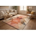 thumbnail image 2 of Teppich Homes Geometric Luxury Area Rug 8x11 – Quick Dry Contemporary Rectangle Carpet | Soft Plush Non-Slip Indoor Floor Rug, 2 of 7