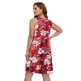 thumbnail image 3 of Vestido de verano BELAROI Vestido sin mangas con botones y cuello en V con bolsillos, 3 of 6