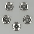 thumbnail image 3 of 50pcs Tambourine Bell Ring Jingle Bell Stainless Steel for Handbell Tambourine Church Tambourines, 3 of 7