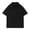 Black, variant on GiLiling Toddler Collared Short Sleeve Polo Soft Solid Dress Shirt for Baby Boys Girls Cute Summer Pocket Tee Tops (Red, 7-8 Years)