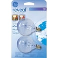 thumbnail image 1 of GE reveal® 40 Watt G16.5 2 PK, 1 of 1