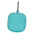 thumbnail image 4 of Auriculares inalámbricos con funda protectora de silicona suave para Pro y mosquetón Menta verde, 4 of 6