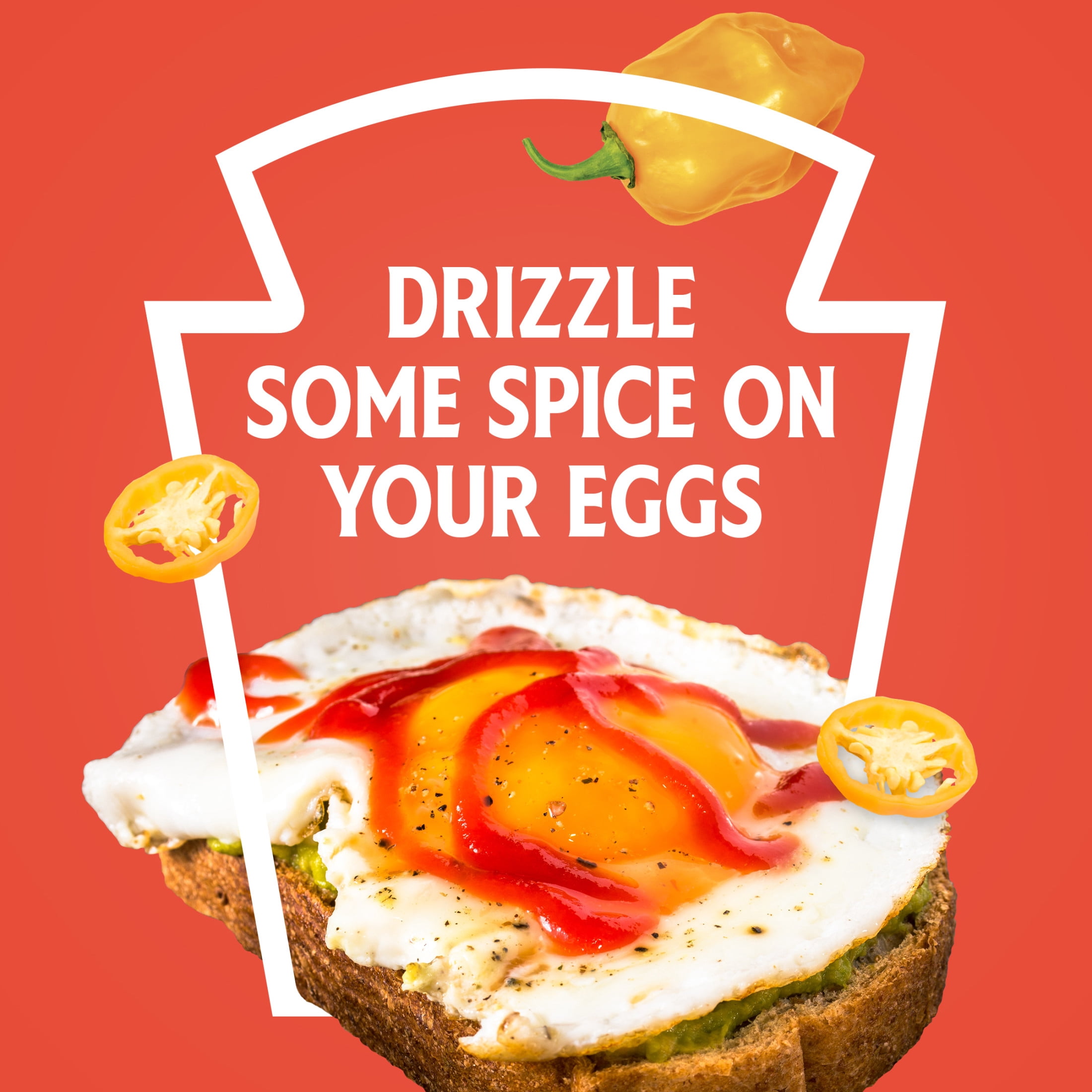 Heinz Tomato Ketchup Blended with Habanero, 14 oz Squeeze Bottle