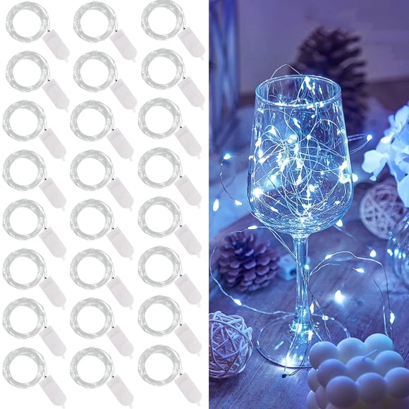 Fairy Lights WATERGLIDE 20 LED, funciona con pilas, 2 m, 24 unidades