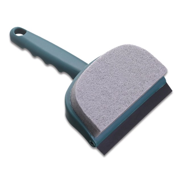 jesticaly Household Window Cleaner Class Tile Kitchen Bathroom Glass Sponge Wiping Cloth green