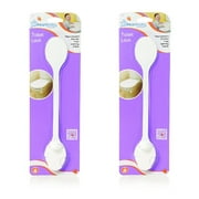 Dreambaby Toilet Lock Toilet Seat Lid Strong Adhesive Baby Safety L123 White, 2-Pack