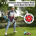 Tanjnj Clearance Weed Eater Blades Universal 6-steel Razors Trimmer ...