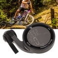 thumbnail image 4 of Cycling Computers, Clear Handwriting Speedometer Wireless Bike Computer Large Screen Clock with Backlight for Electric Bikes White Background Black Characters,Black Background, 4 of 7