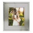 thumbnail image 4 of ArtToFrames 5" x 48" Platinum Ridge Brushed Slvr Picture Frame, 5x48 inch Silver Wood Poster Frame (WOM-5249),  Pack, 4 of 7