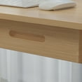 thumbnail image 7 of KULAGAGA Desktop Computer Desk Simple Modren Table 47in For Small Area Wood Study Office Desk Corner Computer Desk Workstation For Home Office Living Room, 7 of 7