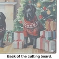 thumbnail image 4 of Tibetan Mastiff Cozy Christmas Glass Cutting Board Large 12 in x 15 in, 4 of 5