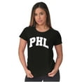 thumbnail image 4 of Urban Streetwear Philadelphia PA Womens Slim Fit Graphic Tee Brisco Brands S, 4 of 5