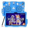 thumbnail image 2 of Tableta Android 12 para niños, regalo, funda de silicona, 10,1 pulgadas, 3 GB de RAM, 32 GB de ROM, T310, cuatro núcleos, 1,8 GHz, tipo C, 1280 x 800 IPS, 6000 mAh, 2 of 5