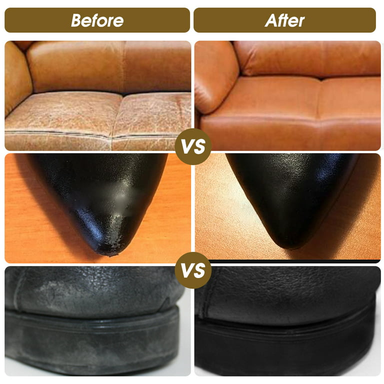 Leather Vinyl Repair Filler Compound Cream for Leather Restoration Cracks  Burns Car Seat Sofa Holes