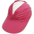 thumbnail image 3 of Chapeau de Soleil pour Femmes, Visière de Plage Protection UV avec Grand Bord pour Sports Plage Golf Randonnée, 3 of 5