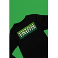 thumbnail image 5 of St Patricks Day Distressed Irish Typeset Mens Long Sleeve T Shirt, 5 of 5