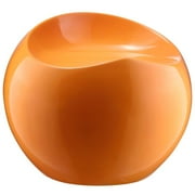 Modway Plop Stool in Orange