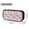 thumbnail image 4 of Vsdgher Rose Flowers Print Large Capacity Pencil Case Pouch with Zipper, Portable Aesthetic Big Capacity Pencil Cases Pen Office Travel Stationery Bag, 4 of 8