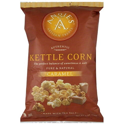Angie's Caramel Kettle Corn, 6 oz (Pack of 12)
