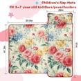 thumbnail image 5 of Pioneer Flower Floral Print Pattern Toddler Nap Mats for Kids Preschool,Sleeping Mat Bag or Kids,Toddler Sleeping Bag,Toddler Nap Mat or Daycare, 5 of 6
