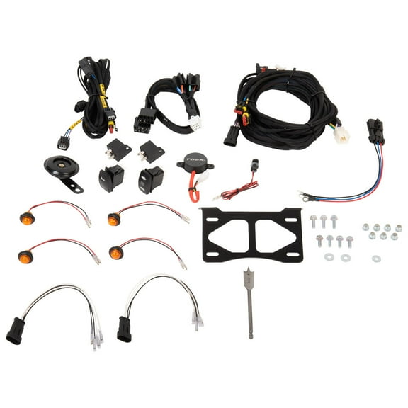 Tusk Plug and Play UTV Signal & Horn Kit with Button Lights Compatible with Kawasaki Teryx KRX4 1000 Lifted Edition 2025