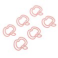 thumbnail image 1 of Stylish Fruit Paper Clips 100pcs Cute Bookmark Pare Clips With Transparent Box For School Office, 1 of 8