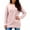 Pink, variant on Women's Winter Loose Versatile One-shoulder Solid Color Mid-length Knitted Sweater for Fall and Winter, Cozy and Chic, Ideal for Seasonal Outfits,Black,Size L