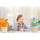 thumbnail image 4 of 11.8 Inch Super Cute Sun Flower Smiling Face Flower Creative Stuffed Plants Plush Toy Room Decoration for Your Family Birthday Gifts (5. Green), 4 of 4