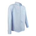 thumbnail image 4 of Camisa Simply Basic Talla M Casual Manga Larga Lisa Azul Cielo, 4 of 4