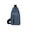 Blue, variant on EARKITY Strap Bags, Sling Bag, Crossbody Backpack, Shoulder Chest Bag, Vintage Leather Sling Bag, Sling Backpack for Men Women Outdoor Travel Hiking Camping Casual Daypack