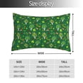 thumbnail image 2 of Fotbe St. Patrick's day Funda de Almohada Decorativa Estilo Occidental, Lujo en Algodón, Fundas para Almohadas King, Cojín Estampado para Decoración del Hogar-20"x30", 2 of 6