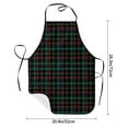 thumbnail image 2 of Easygdp Buffalo Plaid Dark Green Apron Waterdrop Resistant with 2 Pockets,Oil Resistant Cooking Kitchen Chef Apron for Women Men, 2 of 7