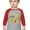 Red, variant on Paw Patrol Digging 4th B-day Official 3/4 Sleeve Baseball Jersey Toddler Shirt 4T Dark Gray