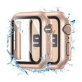 thumbnail image 1 of wonima44 for Waterproof Apple Watch Screen Protector Case 40mm SE 3rd/SE 2nd Generation/SE/Series 6/5/4 Accessories, iWatch Protective PC Face Cover with Tempered Glass Film for Women Men, 40 mm, 1 of 1