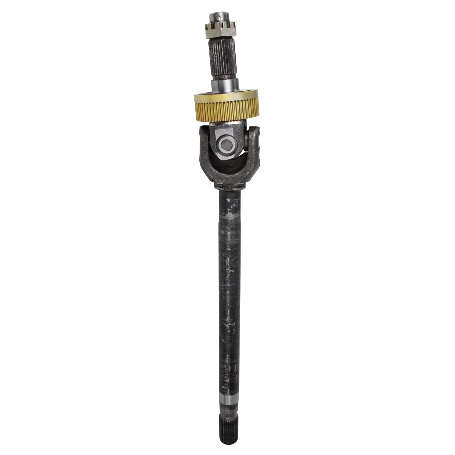 Detroit Axle - Front Driver Side U-Joint Axle Assembly Replacement for Dodge Ram 1500 2500