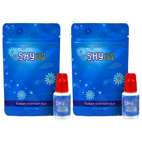 Sky Glue Eyelash Extension Glue S (Pack of 2)
