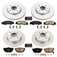 thumbnail image 2 of PowerStop Front and Rear Geomet Coated Brake Rotor and Pad Kit Fits: KIA Select Models CRK5904, 2 of 5
