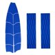 thumbnail image 1 of Bulk 11 Reemplazo de agarre de cubierta de de almohadilla de cola de surf EVA adhesiva - tres Azul, 1 of 9