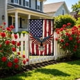 thumbnail image 3 of FAMTKT Patriotic Garden Flag 3 Styles Independence Day Outdoor Decorative Flag, 4th of July Independence Day for Yard Patio Porch Holiday Decor, 3 of 6