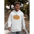 thumbnail image 2 of Funny Cute Big Pumpkin Hoodie Juniors -Image by Shutterstock,  Large, 2 of 4