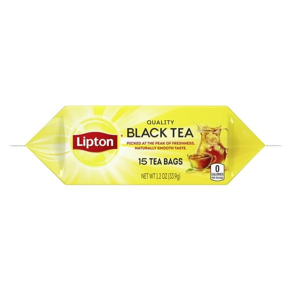 Lipton Black Tea, Can Help Support a Healthy Heart, Tea Bags 15 Ct