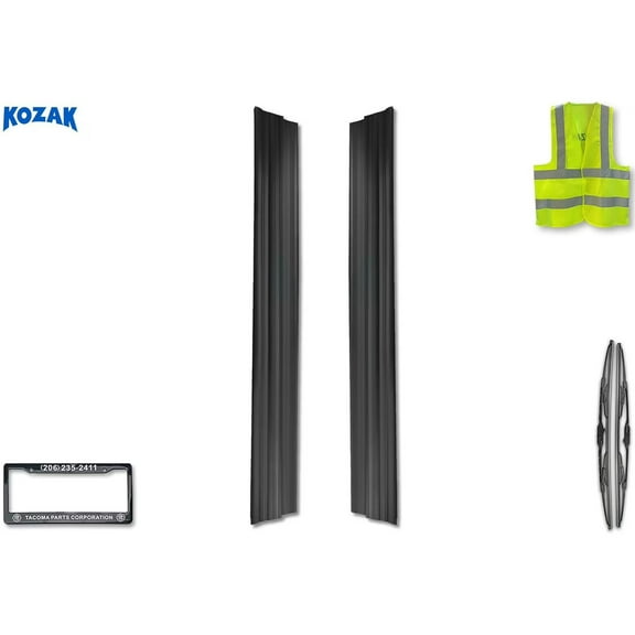 Upper Cab Fairing Extensions Set, Compatible with Freightliner Cascadia 2008-2016