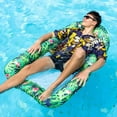 thumbnail image 4 of Flotador inflable para piscina FinduWill XL, tela de 160 kg de capacidad, 4 of 6