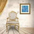thumbnail image 3 of Van, Laura 12x12 Gold Ornate Wood Framed with Double Matting Museum Art Print Titled - Ice Flow, 3 of 4