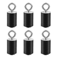 thumbnail image 1 of Anclajes de amarre para cama UTV Anclaje de amarre general negro compatible con Polaris Ranger/General 500 700 800 900 1000 (hasta 2021) Anclajes de 2 pulgadas de largo, juego de 6, 1 of 6